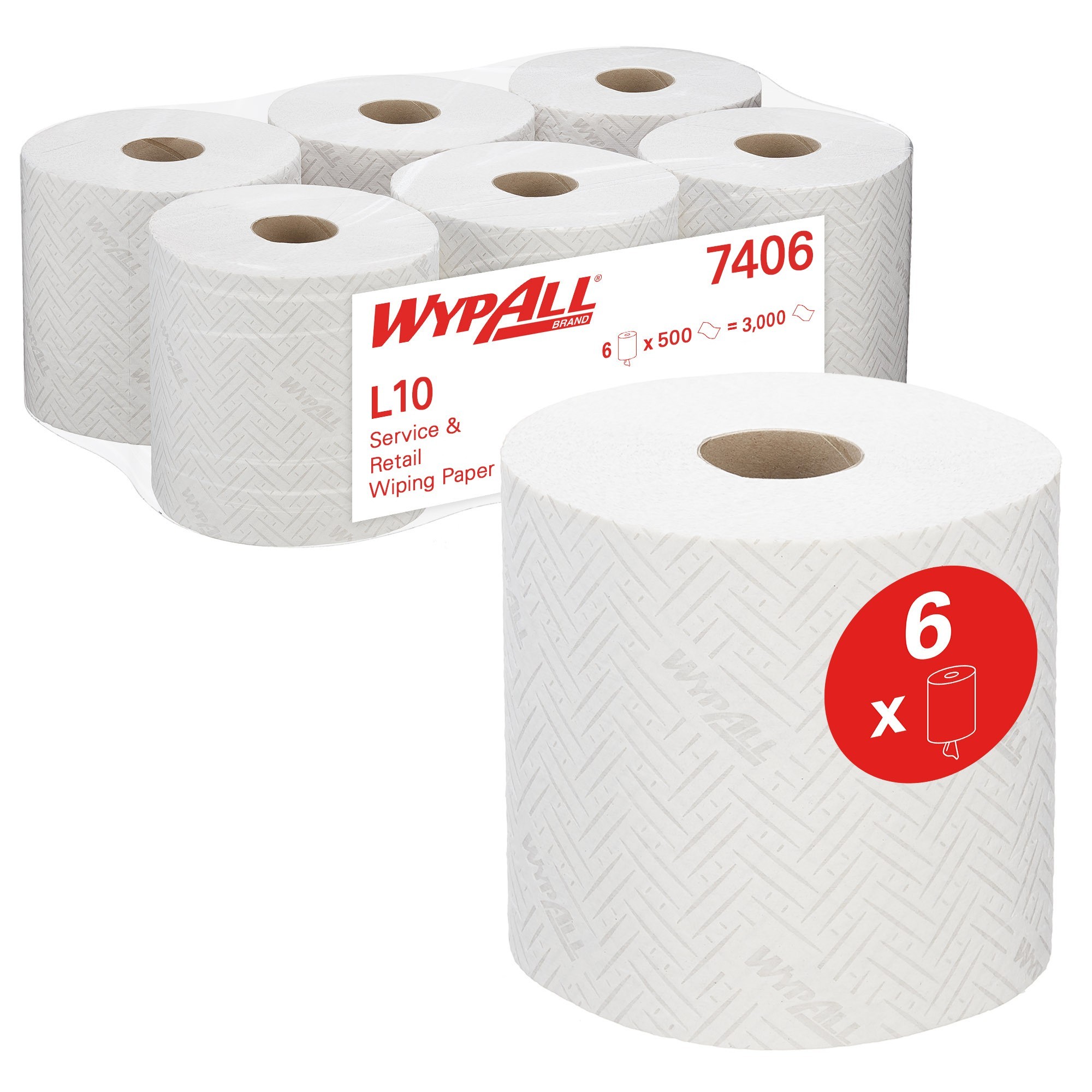 WYPALL L10 7406 - KIMBERLY-CLARK