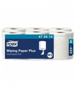 6 rouleaux de papier d'essuyage à dévidage central - Tork