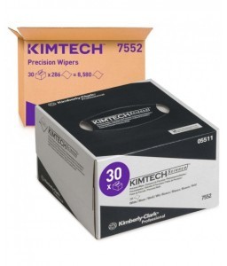 Boîte distributrice de 280 essuyeurs de précision Kimtech® 7552 - KIMBERLY-CLARK
