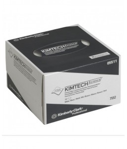 Boîte distributrice de 280 essuyeurs de précision Kimtech® 7552 - KIMBERLY-CLARK - Ouate - 2