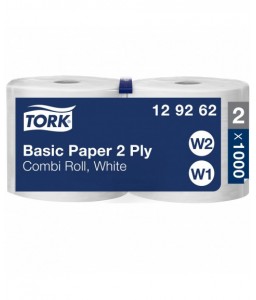 TORK W2/W1 ESSUYAGE BASIC 2PLIS 1000F  X2  - TORK