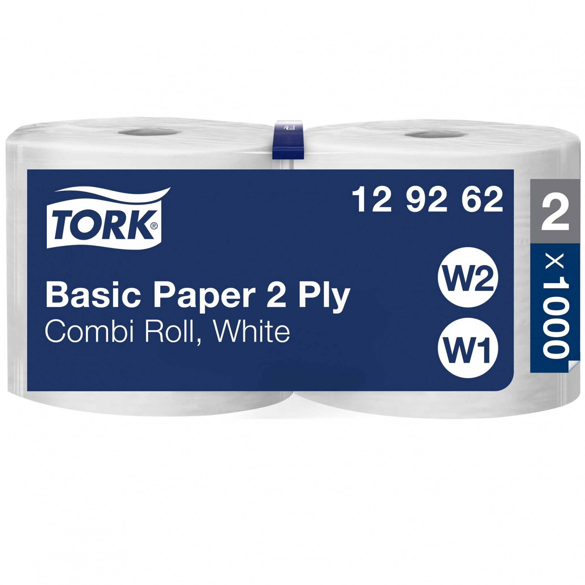 TORK W2/W1 ESSUYAGE BASIC 2PLIS 1000F  X2  - TORK