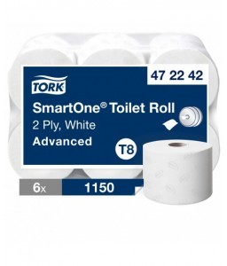 6 rouleaux de papier toilette Smartone® 1150F - Tork