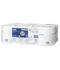 6 rouleaux de papier toilette Smartone® 1150F - Tork - Ouate - 2