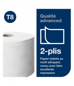 6 rouleaux de papier toilette Smartone® 1150F - Tork - Ouate - 4