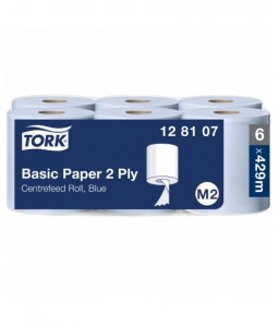 6 bobines de papier essuyage basic - Tork