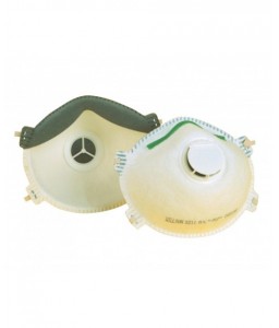 Boîte de 20 masques jetables coques avec soupape 5211 FFP2D - HONEYWELL - Masques jetables - 3