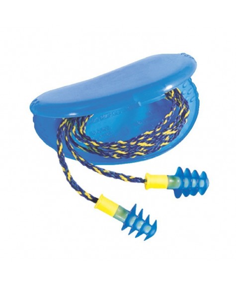 Boîte de 50 paires de bouchons d'oreilles cordés réutilisables Fusion® - HONEYWELL HOWARD LEIGHT