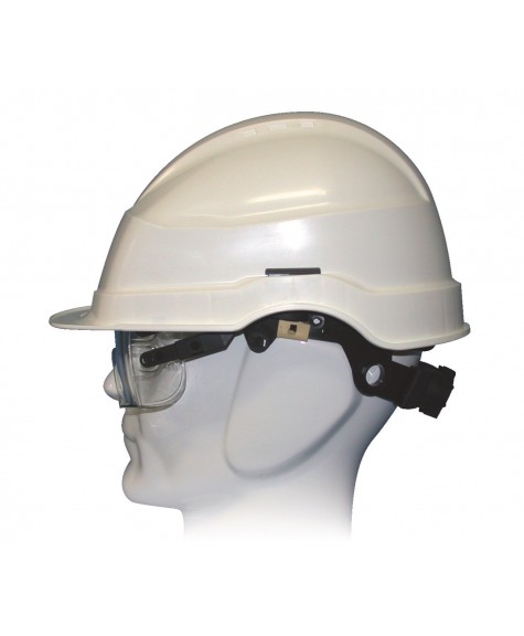 Casque de protection non aéré avec lunette-masque IRIS 2 - AUBOUEIX