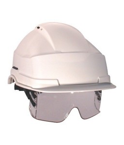 Casque de protection aéré avec lunette-masque IRIS 2 - AUBOUEIX - Casques - 2