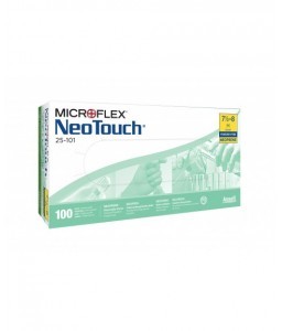 Boîte de 100 gants en néoprène Microflex® NeoTouch® 25-101 - Ansell - Gants Neoprene - 6