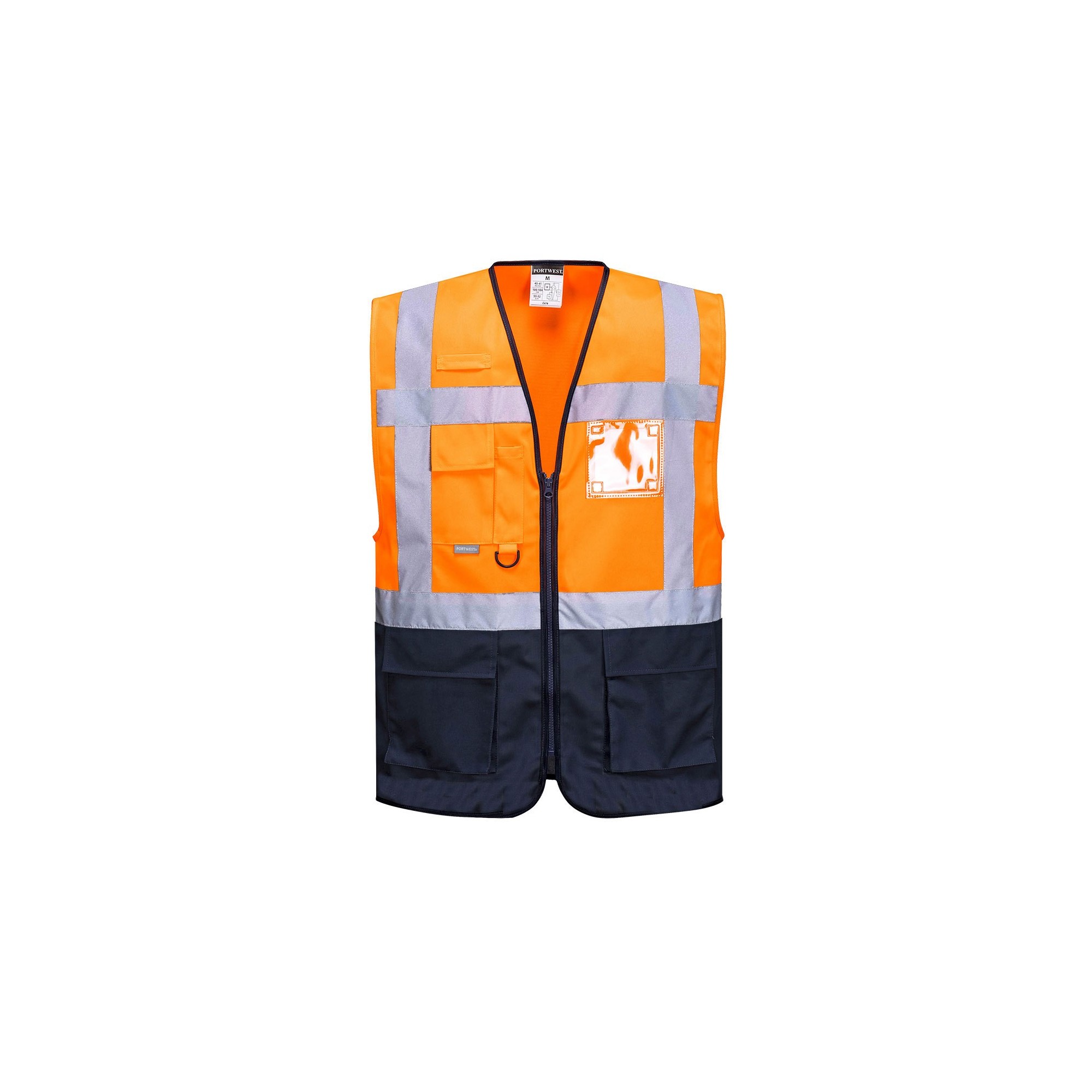 GILET WARSAW HAUTE VISIBILITÉ MULTIPOCHES - PORTWEST