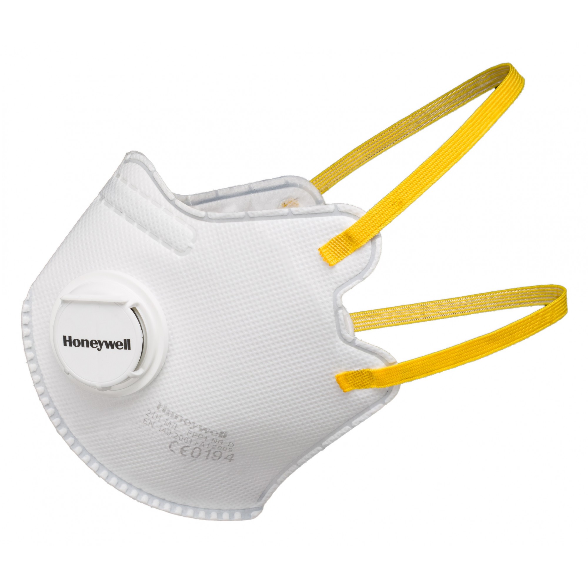 Boîte de 20 masques jetables pliables anti-poussière avec soupape 2111 FFP1 - HONEYWELL