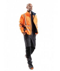 SOFTSHELL HAUTE VISIBILITE TREGANA RECYCLEE 3 COUCHES - Sécuritop - SECURITOP - Vêtements haute-visibilité - 6
