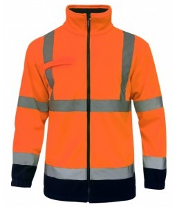 Polaire Haute-visibilité Liverpool recyclée - Sécuritop - SECURITOP - Vêtements haute-visibilité - 3