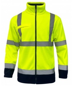 Polaire Haute-visibilité Liverpool recyclée - Sécuritop - SECURITOP - Vêtements haute-visibilité - 4