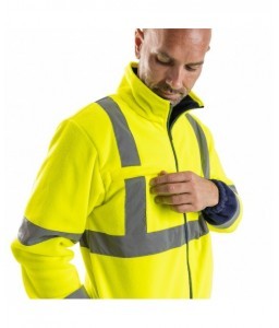 Polaire Haute-visibilité Liverpool recyclée - Sécuritop - SECURITOP - Vêtements haute-visibilité - 9