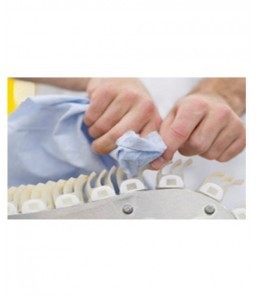 PAPIER ESS 1 PLI BLEU W6 (X6) - TORK - Ouate - 4