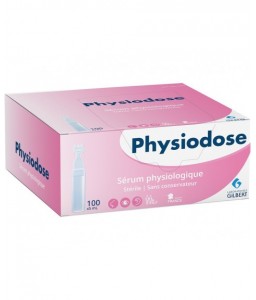Sérum physiologique en unidoses 5mL en boite de 100 - GILBERT