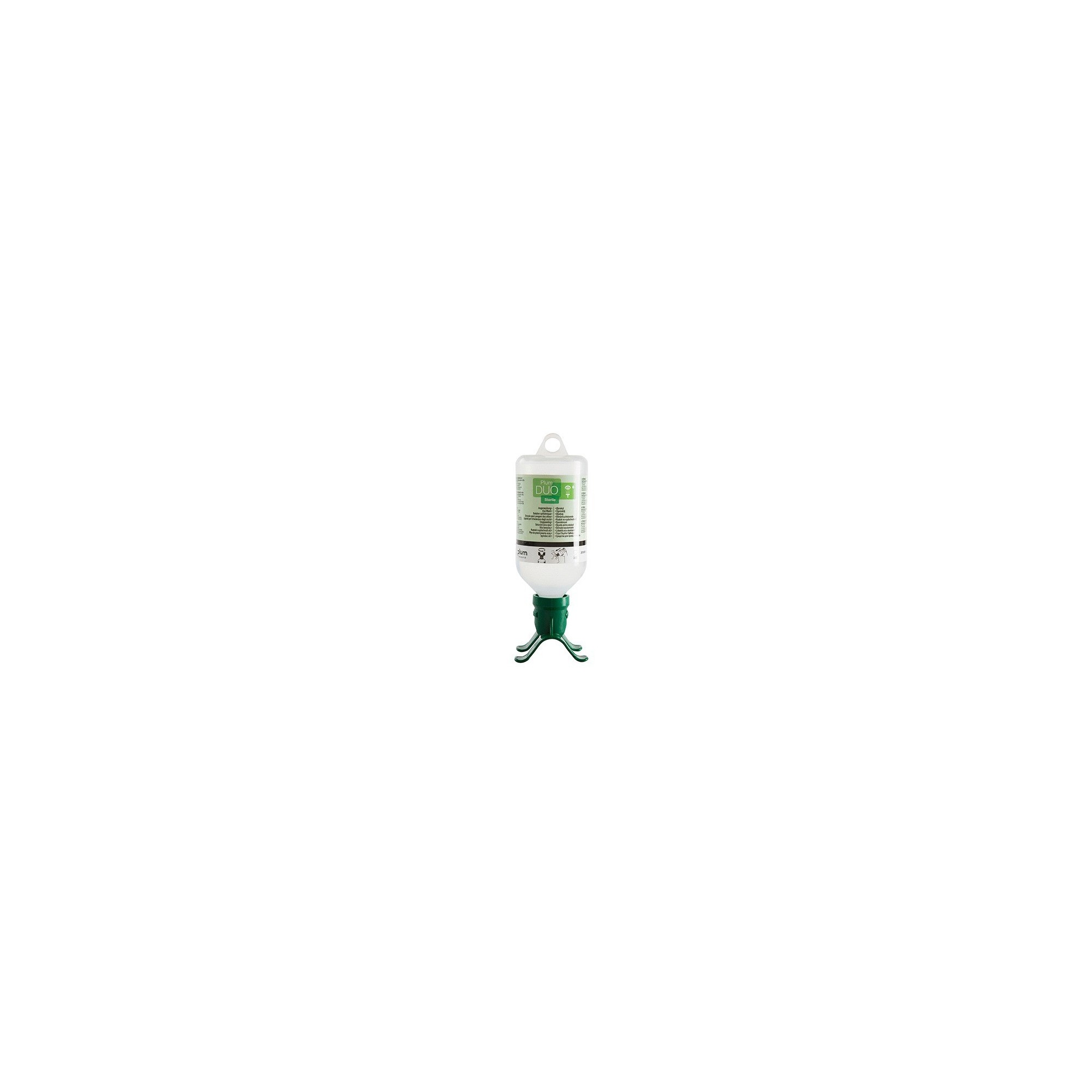Douche bi-oculaire solution saline 1L DUO - PLUM