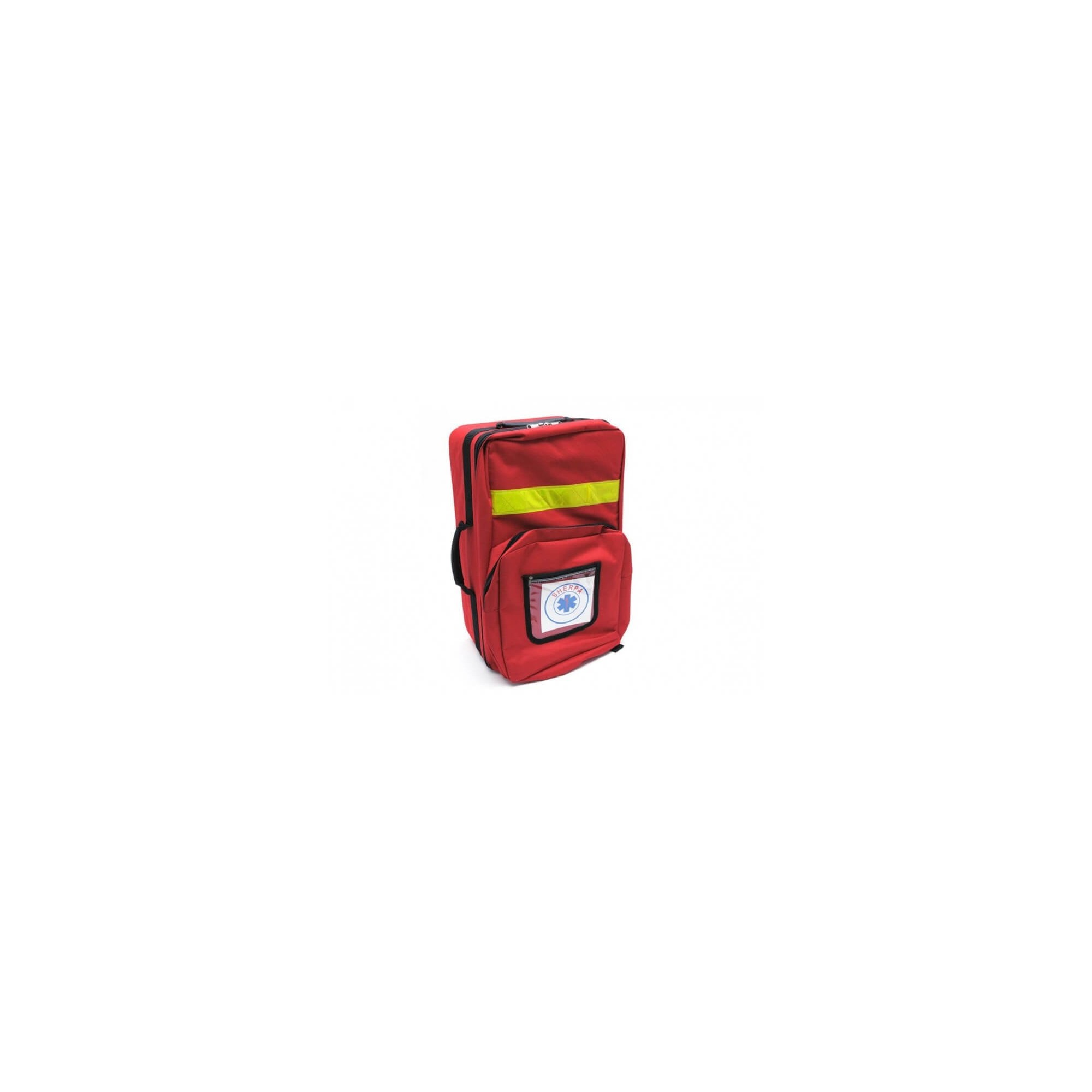 Sac à dos de premiers secours vide rouge