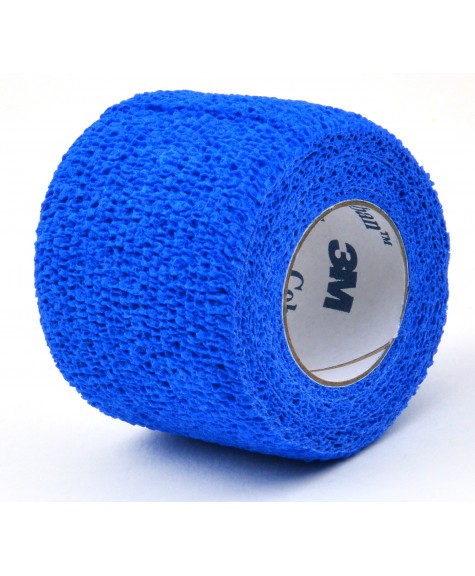 Bande cohésive Coban Bleue 3M 4.5mx5cm - 3M