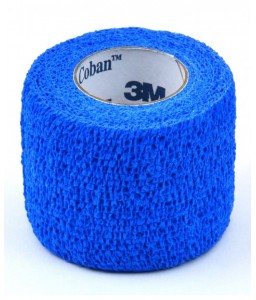 Bande cohésive Coban Bleue 3M 4.5mx5cm - 3M - 2