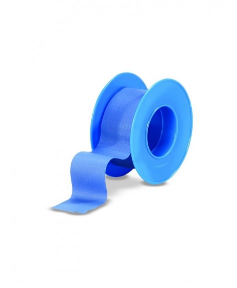 Sparadrap plastique bleu 5mx2cm - COLUXIA