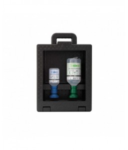 Coffret lave-oeil PLUM IBOX 1PH neutral et 1 solution saline - PLUM