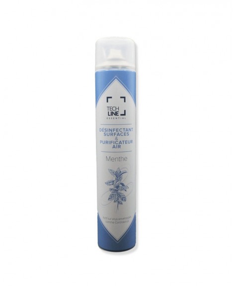Aérosol désinfectant bactéricide air & surfaces 750mL