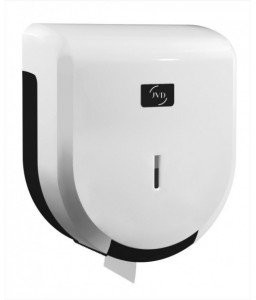 Distributeur de papier hygiénique MAXI JUMBO ABS blanc
