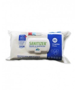 Lingettes désinfectantes mains et surfaces SANITIZER - Accueil - 2