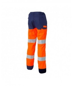Pantalon de travail haute visibilité poches genouillères Luk-Light® - MOLINEL - Vêtements haute-visibilité - 2