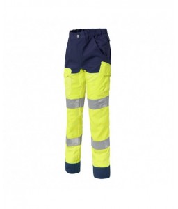 Pantalon de travail haute visibilité poches genouillères Luk-Light® - MOLINEL - Vêtements haute-visibilité - 3