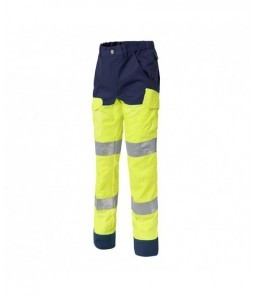 Pantalon de travail haute visibilité poches genouillères Luk-Light® - MOLINEL - Vêtements haute-visibilité - 3