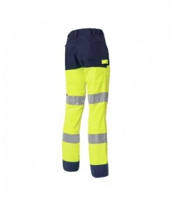 Pantalon de travail haute visibilité poches genouillères Luk-Light® - MOLINEL - Vêtements haute-visibilité - 4