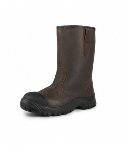 Botte de sécurité cuir fourrée Grizzly S3 - SECURITOP - Bottes de sécurité - 2