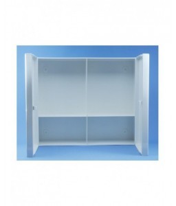 Armoire infirmerie plastique 2 portes vide - Armoires à pharmacie vides - 2