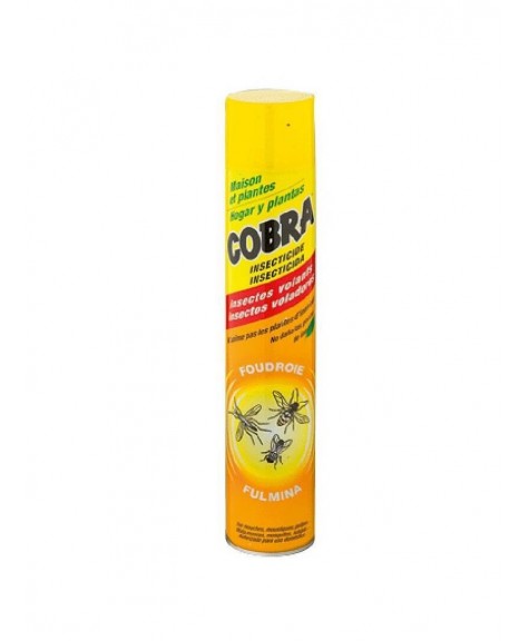 Aérosol insecticide pour insectes volants