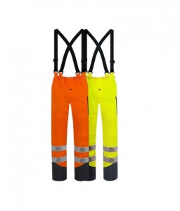 Pantalon de travail de pluie haute visibilité Cap Horn  - T2S
