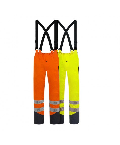 Pantalon de travail de pluie haute visibilité Cap Horn  - T2S