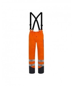 Pantalon de travail de pluie haute visibilité Cap Horn  - T2S - Vêtements haute-visibilité - 2