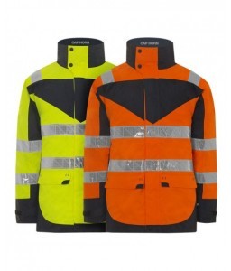Veste de travail de pluie haute visibilité Cap Horn  - T2S - Vêtements haute-visibilité - 2