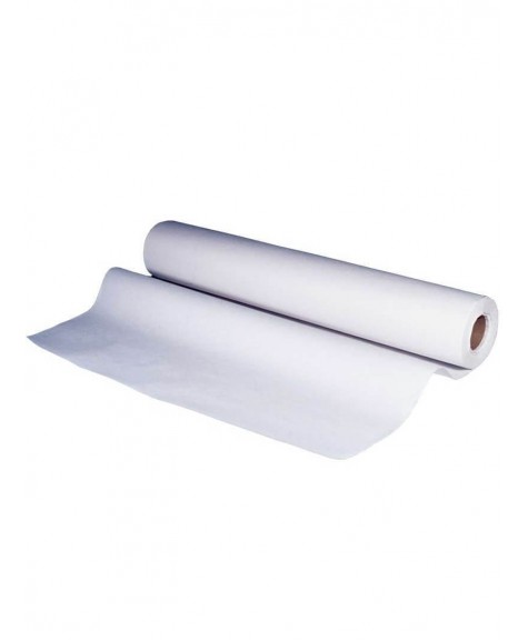 Drap d'examen lisse blanc 60x35cm