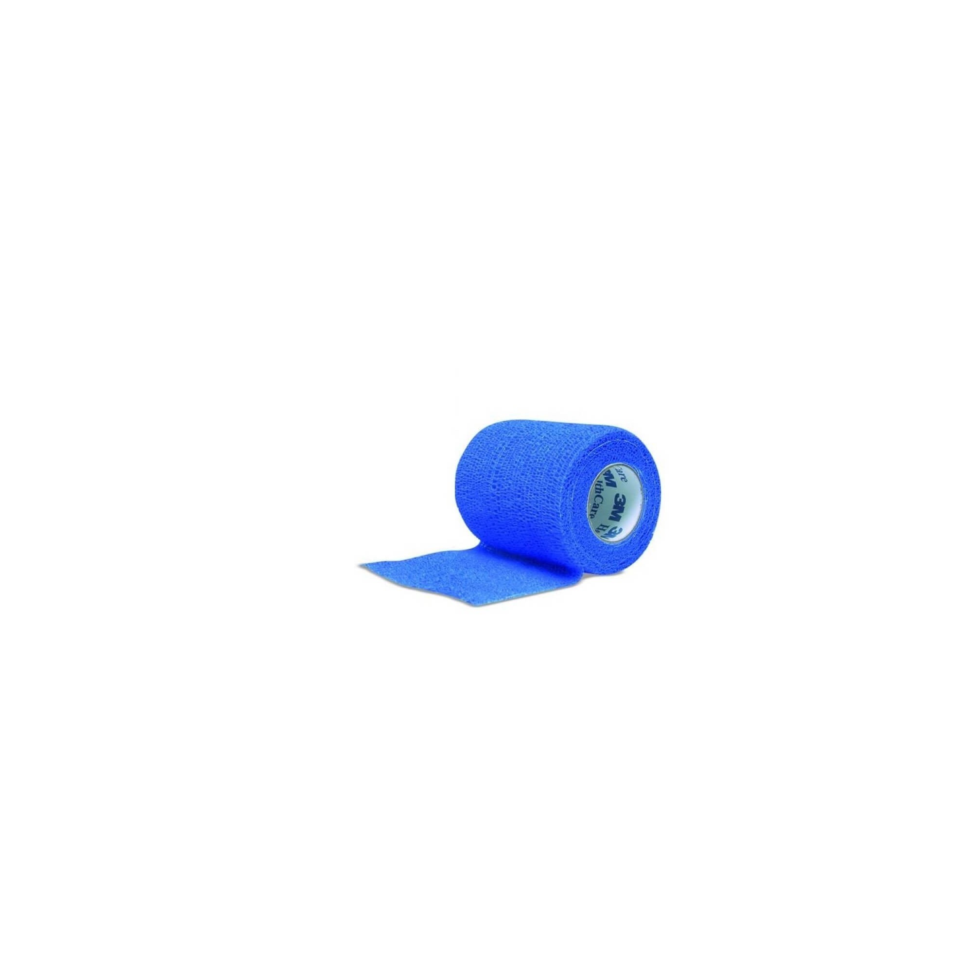 Bande cohésive Coban Bleue 4.5mx7.5cm - 3M