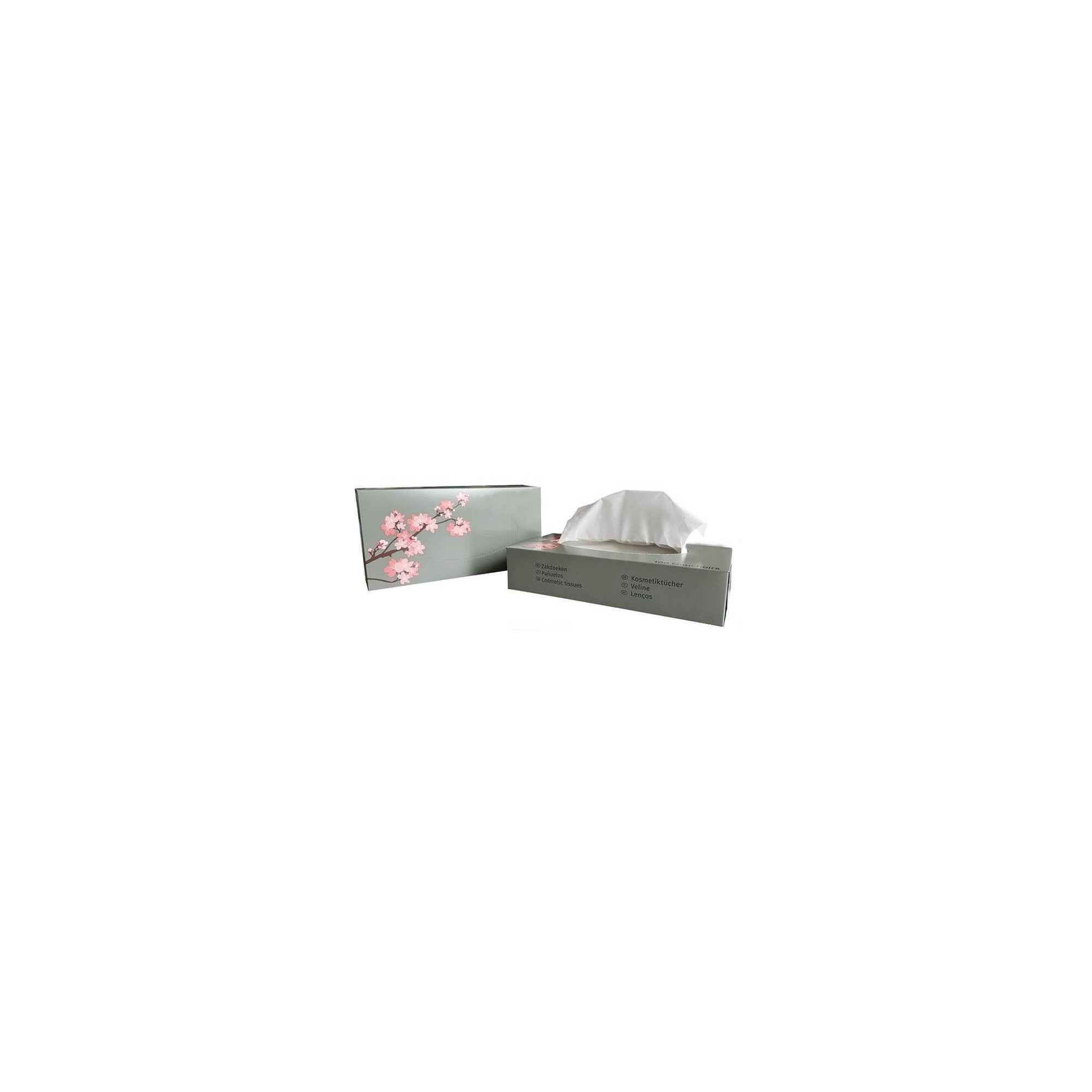 Mouchoirs blancs 100% pure ouate de cellulose - GLOBAL HYGIENE
