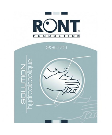 Lingette de solution hydroalcoolique - RONT