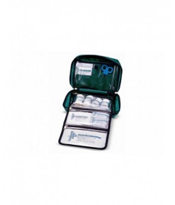 Trousse de secours souple à compartiments garnie