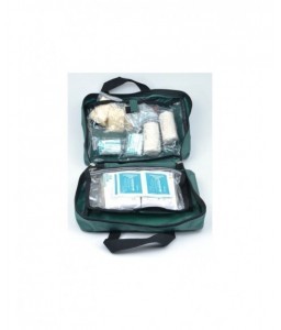 Trousse de secours souple à compartiments garnie - Soins de l'œil et douches oculaires - 2