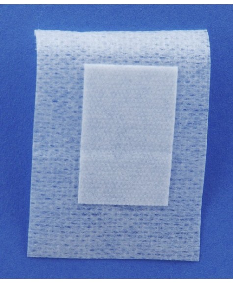Pansement blanc non tissé 6x4cm - COLUXIA